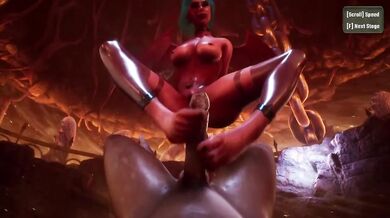 Knight Destroyed Succubus With Big Dick Fast Hard Pounding Dirty Talk Doggystyle Loud Male Moaning Hard Rough Sex Intense Male Orgasm Creampie