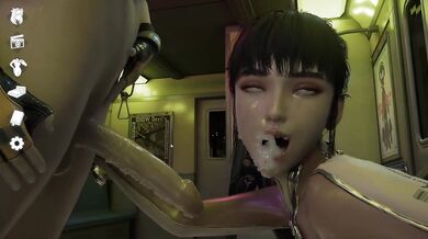Tifa Shows Cocky Bitch Her Mouth Is Only Good For Deep Throating Big Hard Dick