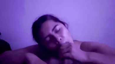 Sleepover with big ass latina destroys amateur blowjob excitement