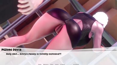Gym Babe Destroyed Dick Gushing Cumshot Deepthroat Big Ass Blowjob Handjob Hentai Gaming