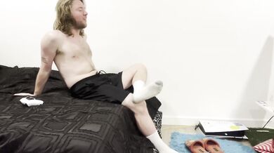 Straight Guy Foot Domination Destroyed By Dominant Man Cuck Cumshot