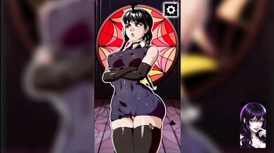 Wednesday Wicked Wet Goth Creampie Destroyed Gushing Animation