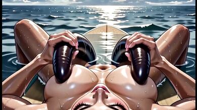 Alien Parasite Tentacles Destroy Gushing Pussy In Sea Cartoons