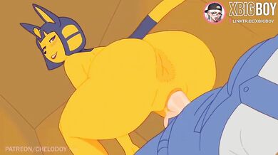 Ankha Animacion Destroyed by Villager Cartoon Hentai Gushing Choked Uncensored
