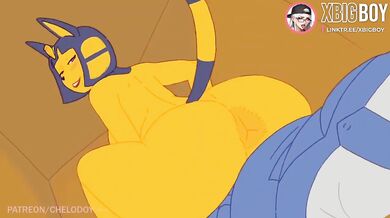 Ankha Animacion Destroyed by Villager Cartoon Hentai Gushing Choked Uncensored