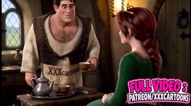 Shrek And Fiona Destroyed In Cartoon Animation HD Porn Ai