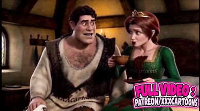 Shrek And Fiona Destroyed In Cartoon Animation HD Porn Ai