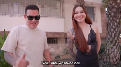 Colombian Redhead Convinced To Fuck Stranger Big Cock Cum In Pussy