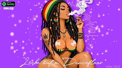 I Toss a Dildo Instead of a Bridal Bouquet Love on the Dancefloor German Reggae Cartoon HD Porn Music Romantic