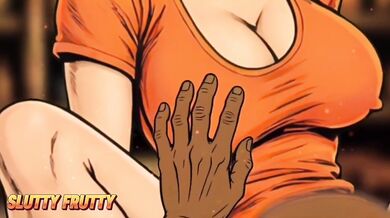 Cartoon Cuckold Blonde Wife Gets Destroyed by Old Black BBC Gushing Squirt