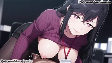 Zom 100 Saori Ohtori big tits blow job cumshot amscomic hentai