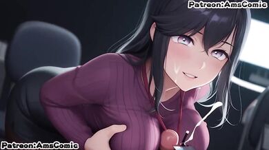 Zom 100 Saori Ohtori big tits blow job cumshot amscomic hentai
