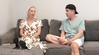 Condom Removed For Stepson Special Day Inappropriate Gift MILF Stepmom