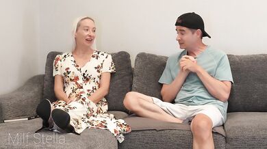 Condom Removed For Stepson Special Day Inappropriate Gift MILF Stepmom
