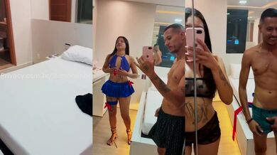 Destroyed Behind The Scenes With Gushing Brazilian MILF Gostosa