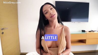 First Casting Destroyed Gushing Cum Eater POV Riding Big Tits Latina Teen 18+ Amateur Rebecca Johnson