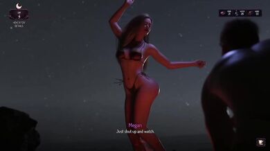 Stranded And Naked Blonde College Girl Destroyed With Big Tits Gushing Rough Sex