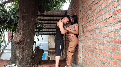 Vecina Colombiana Destroyed My Mango Tree Then We Fucked Doggy Style