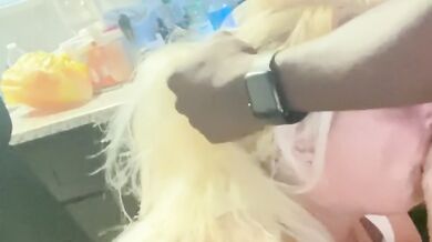 Sapphire Destroyed By Bbc In Kitchen Gushing Choked Real Couple Homemade Exclusive Verified Amateur