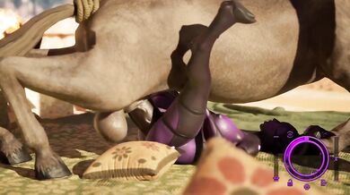 Trembling Legs Destroyed by Horsecock Pounds in Hard Rough Doggystyle Cartoons