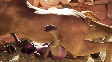 Trembling Legs Destroyed by Horsecock Pounds in Hard Rough Doggystyle Cartoons
