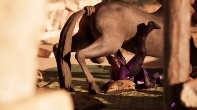 Trembling Legs Destroyed by Horsecock Pounds in Hard Rough Doggystyle Cartoons