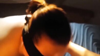 Blindfolded Fat BBW Piggy Wife Making Her Family Proud Destroyed