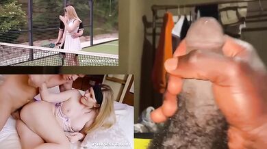 Blonde Fairy Destroyed By Step Sis Anal After Sweaty Padel Game