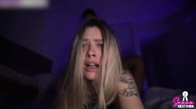 Petite Blonde Girlfriend Screams Getting Fucked Hard In Every Position