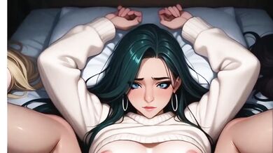 Woke up with Step Sister Morning Blowjob Creampie Prone Bone