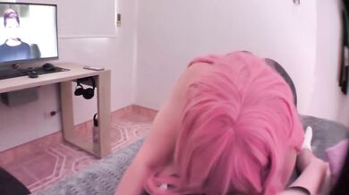 POV Blowjob Destroyed Me While My Big Tits Gushed