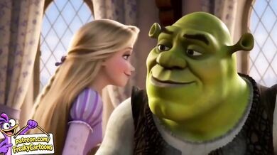 Rapunzel First Time Destroyed By Shrek Cartoon HD Porn