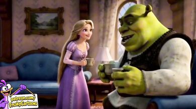 Rapunzel First Time Destroyed By Shrek Cartoon HD Porn