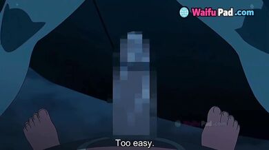Blonde Gets Destroyed By Cartoon Blowjob Until Gushing Female Orgasm 1080p