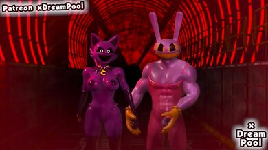 CatNap Big Tits Blowjob Jax Destroyed Gushing Rough Sex Hentai Animation