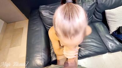 Police Officer Blonde Gets Destroyed with Creamy Creampie POV