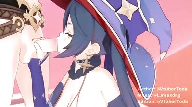 Mona Gushing Creampie Destroyed Aether Hentai