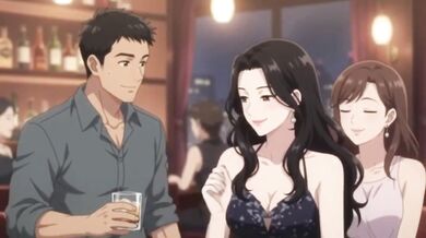 Japanese Wife Invites Stranger On Girls Night And Enjoys Threesome Creampie