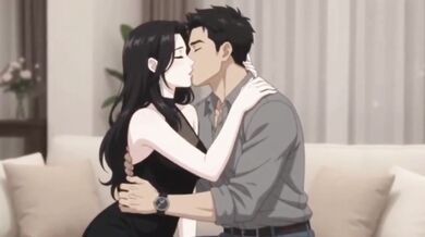 Japanese Wife Invites Stranger On Girls Night And Enjoys Threesome Creampie