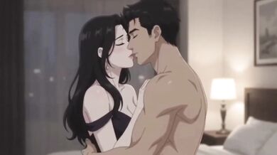 Japanese Wife Invites Stranger On Girls Night And Enjoys Threesome Creampie