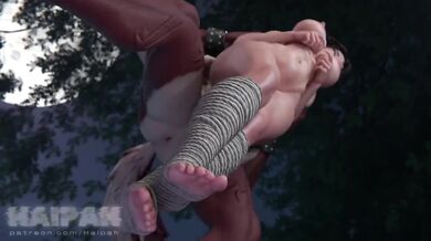 Mali Destroyed by Werewolf in Forest Creampie Anal Belly Expansion