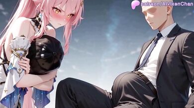 AI Generated Anime Hentai Gangbang Destroyed Under A Million Stars With Creampie