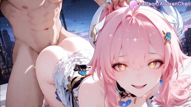 AI Generated Anime Hentai Gangbang Destroyed Under A Million Stars With Creampie