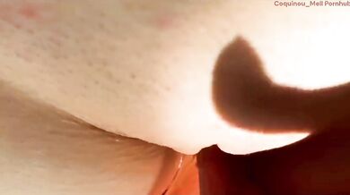 Swollen Pussy Rubbing Orgasm Loud Moaning Petite Curvy Pawg Amateur Solo Sunset