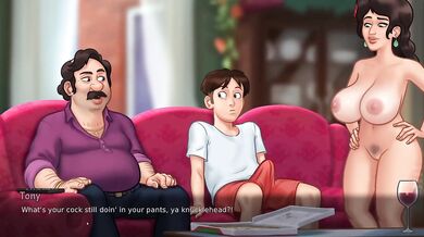 Hot Milf Destroyed by Dick in Threesome Gaming Hentai Part 4