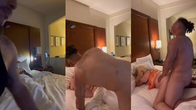 Submissive Slut Wife Caught Fucking Doggystyle By Latin Gangster Hunk Destroying Pussy With Big Tits