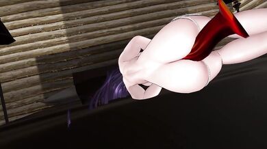 Girl Masturbating In VRChat POV Destroyed By Big Dick