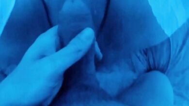 POV BBW Wife Covered Tits Edging Handjob Blowjob Destroyed Gushing Choked