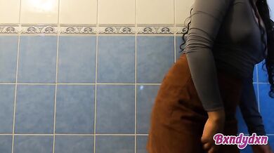 Destroyed In Shower At Parents House Big Ass Latina Pov