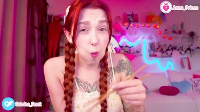Ginger Tattoo Tease Naked Red Head Slender Teen Chews Ginger Sushi Gushing Horny Fun Amateur Solo Verified